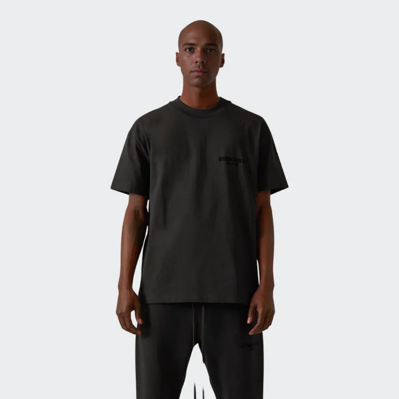 Fear of God Essentials T-shirt SS22 Stretch Limo - POIZON