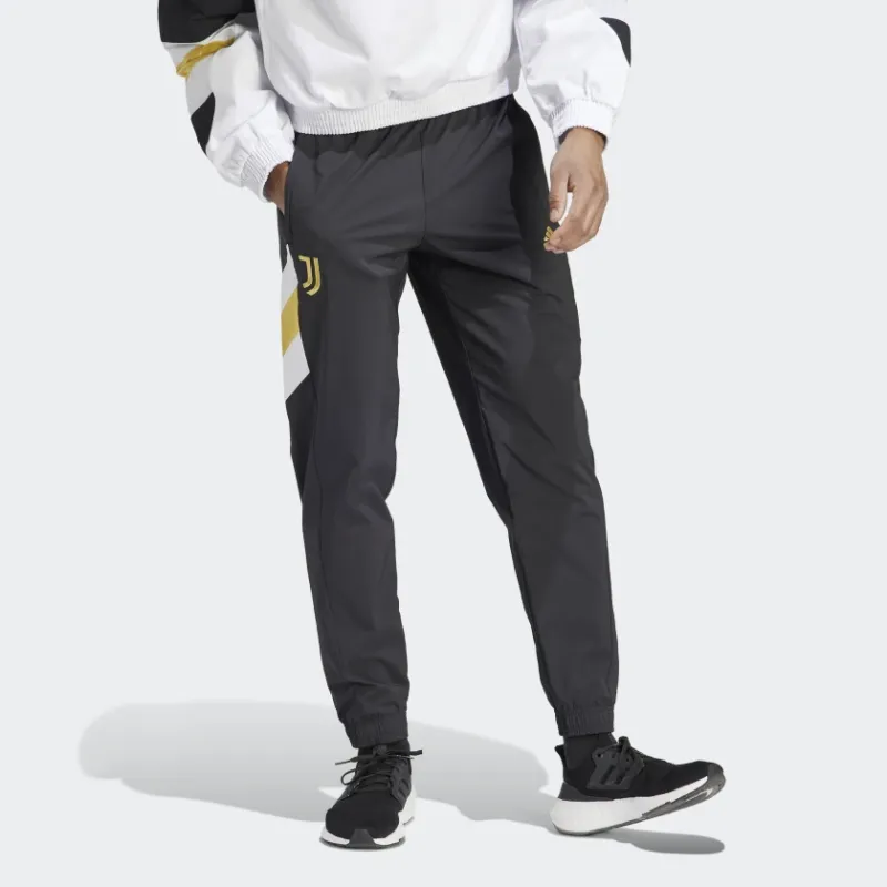 Adidas Juventus Knitted Sweatpants Men Black-1