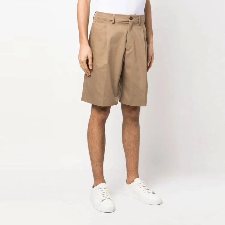 Golden Goose Logo Patch Bermuda Shorts-3