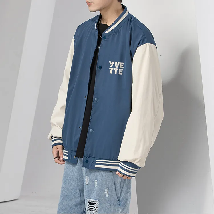 Yvette Thin Baseball Jacket Fall Unisex-9