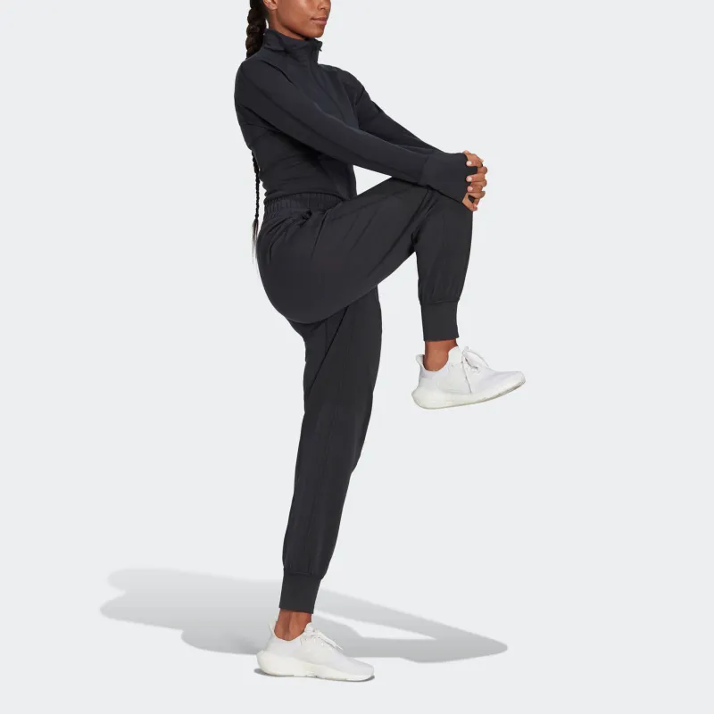 Adidas Knitted Sweatpants Women's Black-1