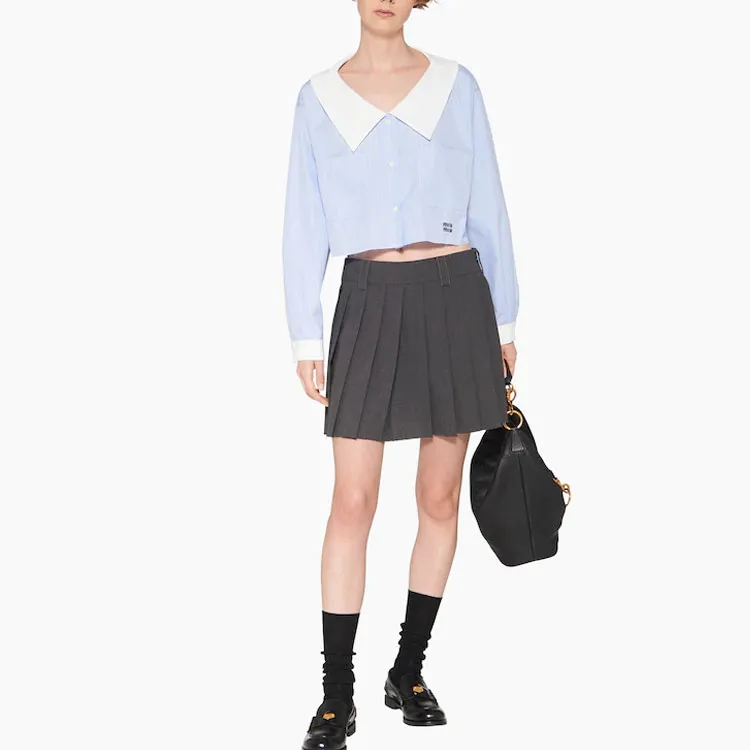 MIU MIU SS23 CNY SS23 Casual Short Skirts Women's-1