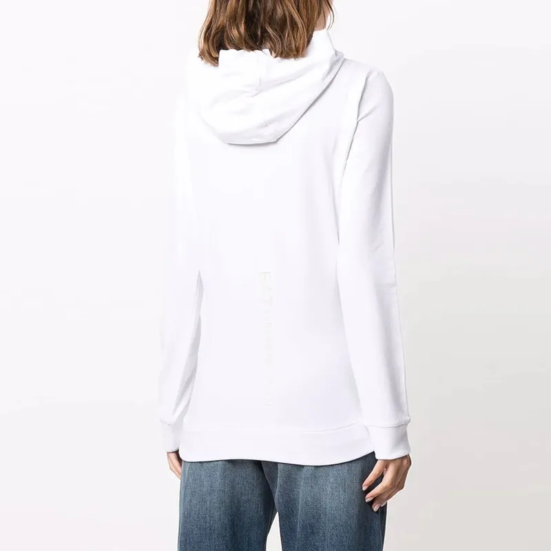 EMPORIO ARMANI Gold Embossed Logo Hoodie-3
