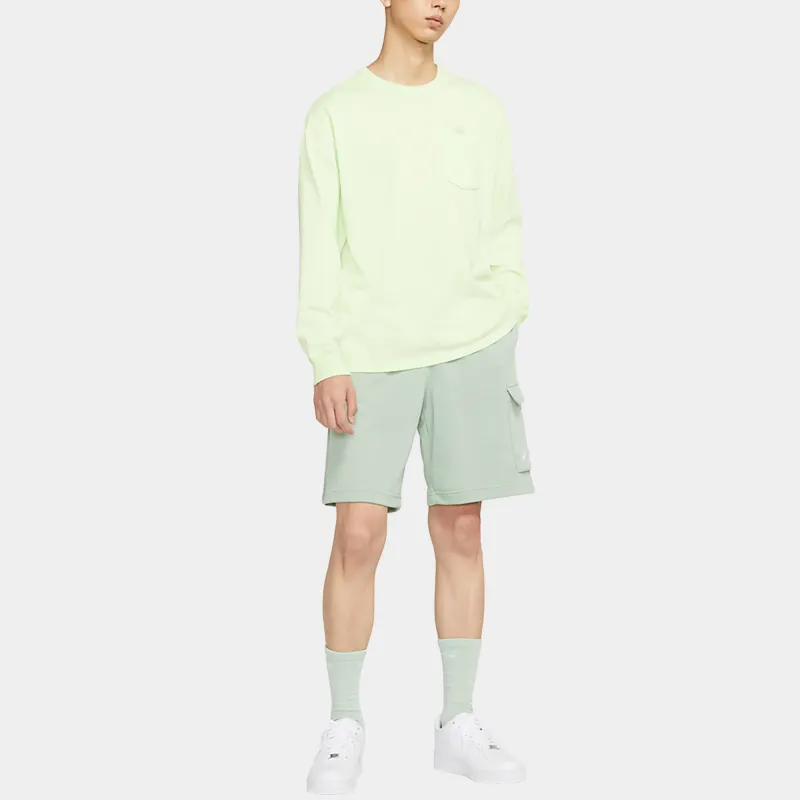 Nike Cargo Shorts Men Green-3