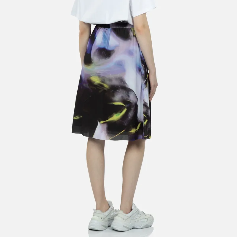 EVISU Casual Long Skirts Women's Black-3
