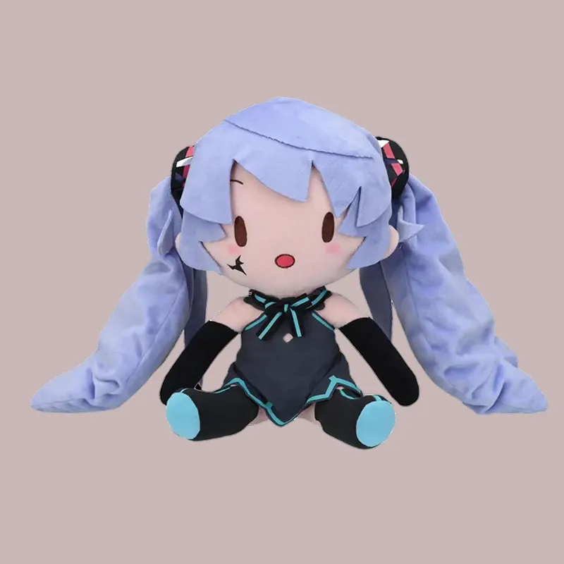 SEGA VOCALOID Hatsune Miku Ghost Rule DIVA SP Sitting Posture Dolls Plush Doll 32cm Height-1