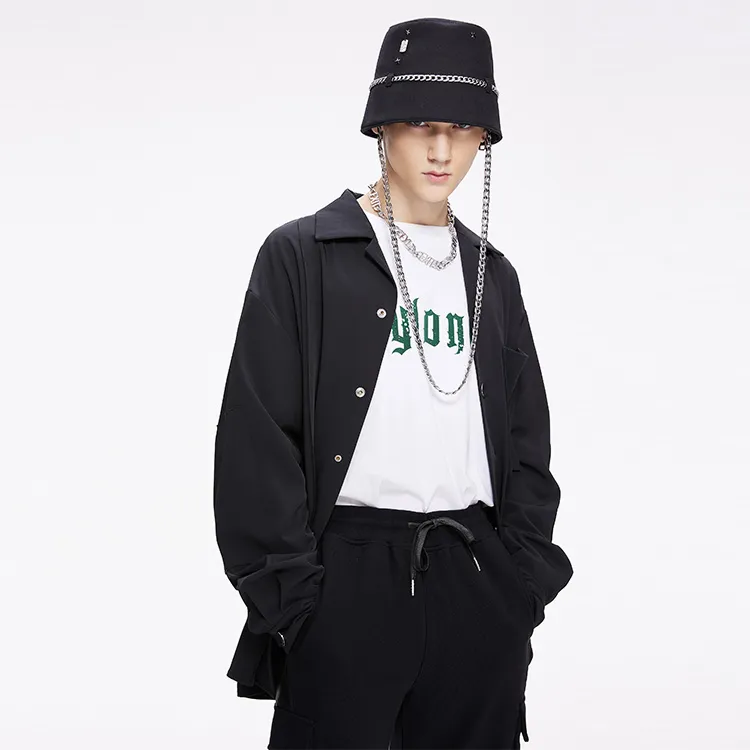 Boy London FW21 Loose Fit Jacket Unisex Black-6