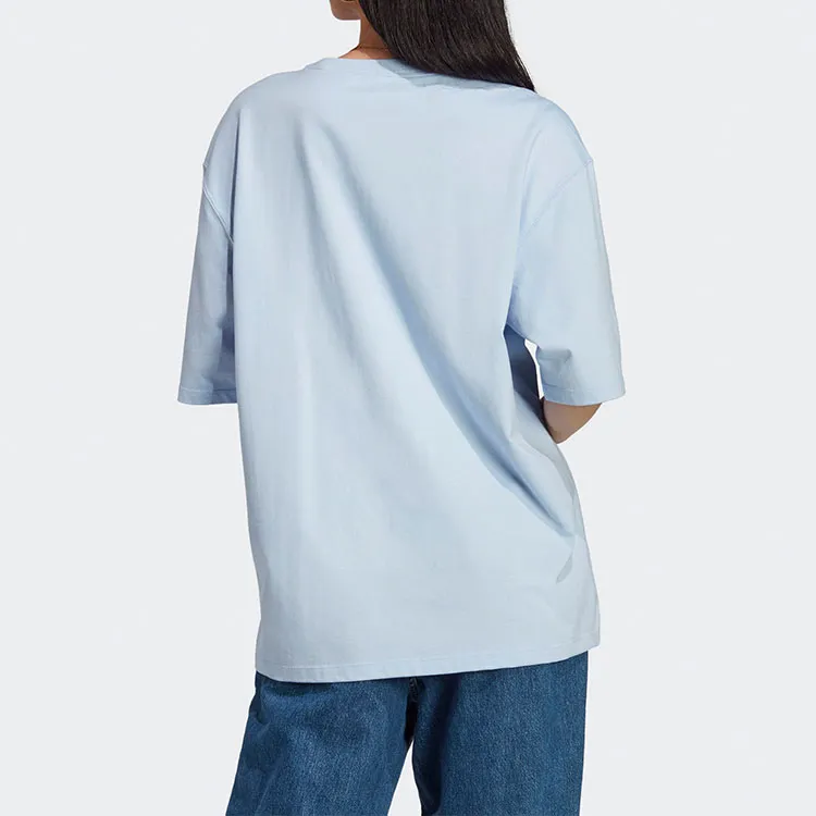 Adidas Regular T Shirt Women's Blue-3