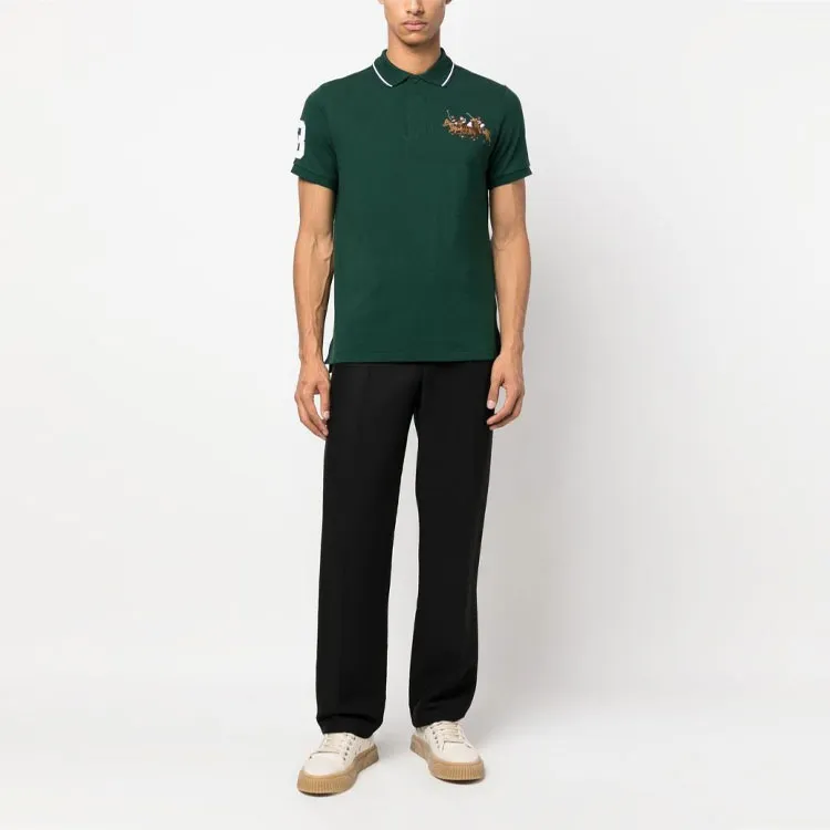Polo Ralph Lauren Triple Pony Cotton Polo Shirt-1