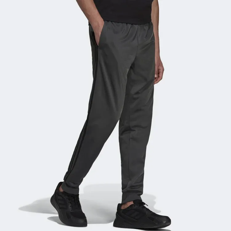 Adidas Essentials Warm Up Tapered 3 Stripes Track Pants-3