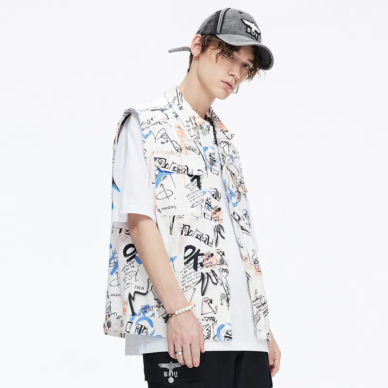 Boy London Vests Unisex White-5