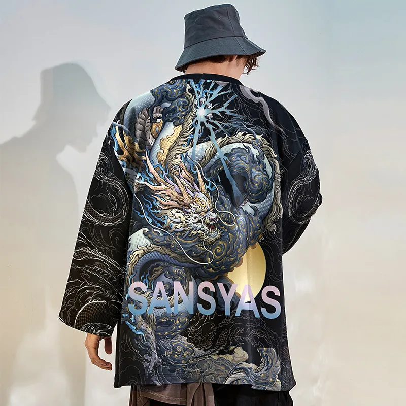 SANSYAS Trench Coats Unisex-4