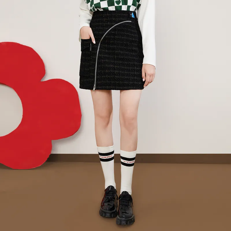 Xu Jingfu X EPTISON WOMAN Casual Short Skirts Women's Black-3