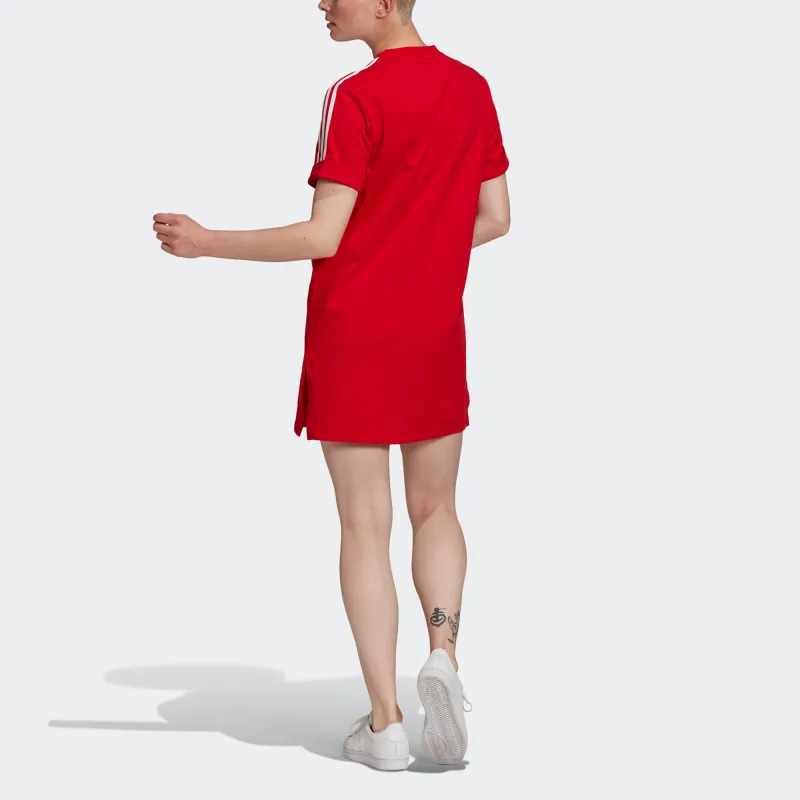 Adidas Originals Short Sleeved Dresses Women's Light Scarlet-2