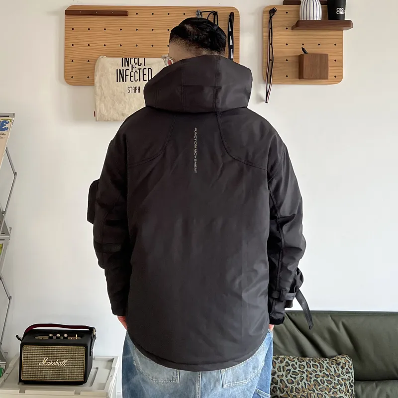 VIP Puffer Jackets Men Black-9