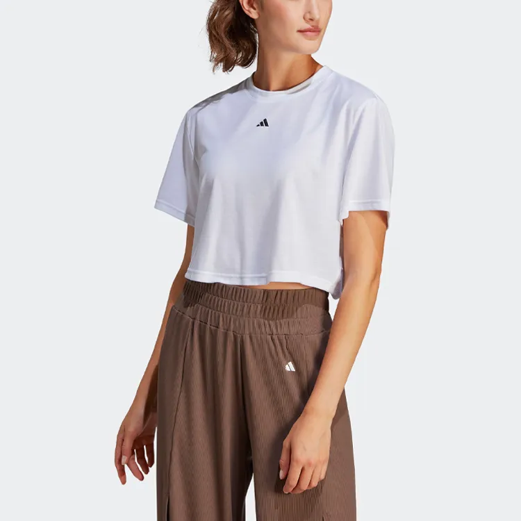 Adidas Crop Tops Women's White-1