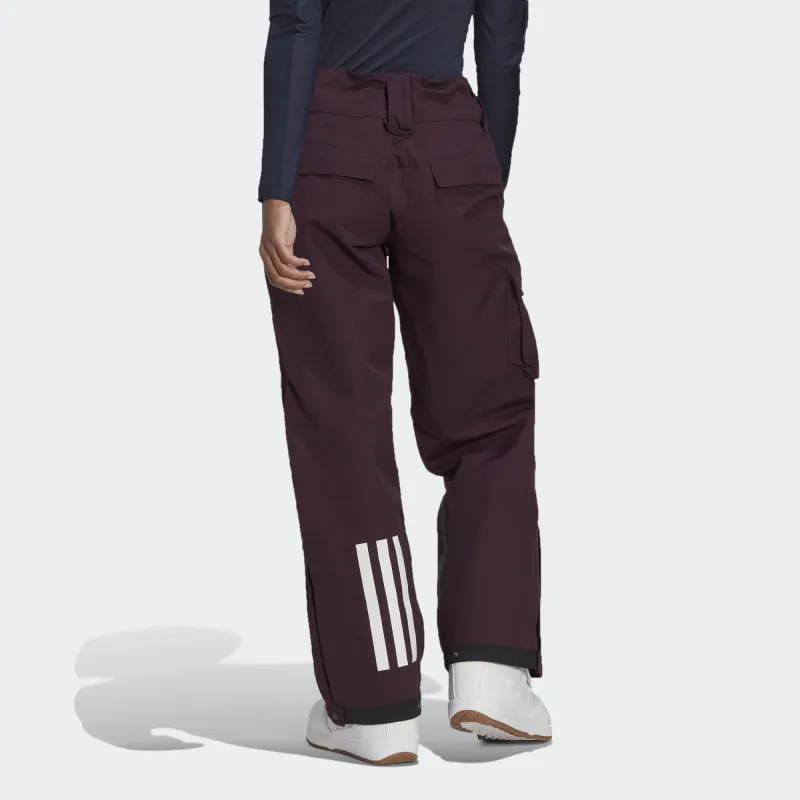 Adidas Casual Pants Women's Red-3
