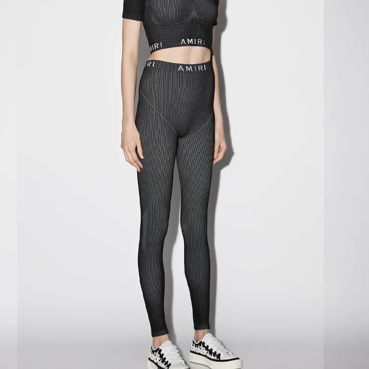 AMIRI Knitted Sweatpants Women's Black-3