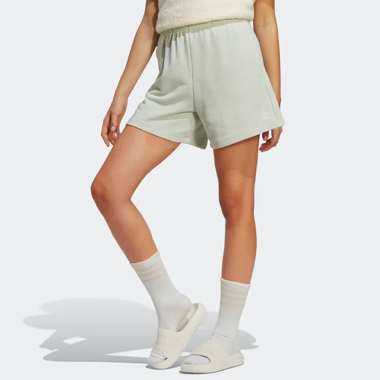Adidas Originals Essentials Casual Shorts Women's Linen Green-1