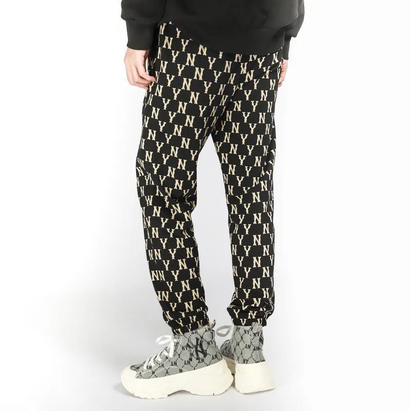 MLB Knitted Sports Pants Unisex Black-4
