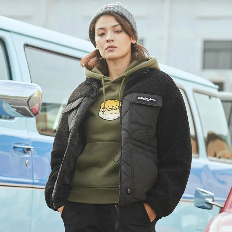 Dickies Puffer Jacket Unisex Black-2