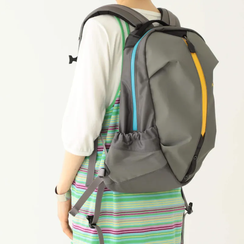 Arcteryx BEAMS BOY Collaboration Backpack Outdoor Bag Nylon Polyester Gray Unisex-6
