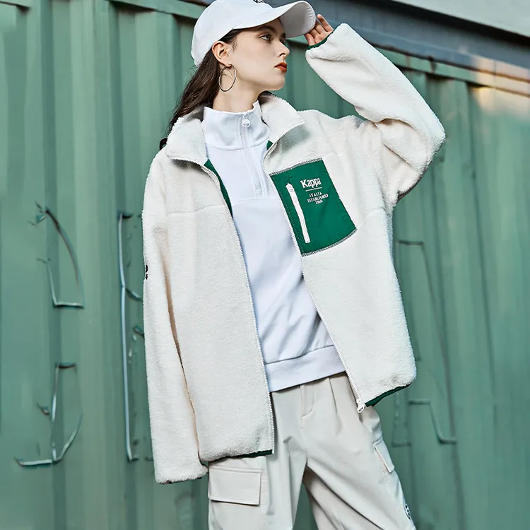 Kappa Velvet Jackets Unisex-11