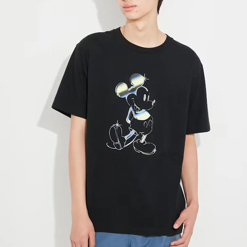 Disney X UNIQLO X Disney Co branded SS23 T Shirts Unisex Black-1
