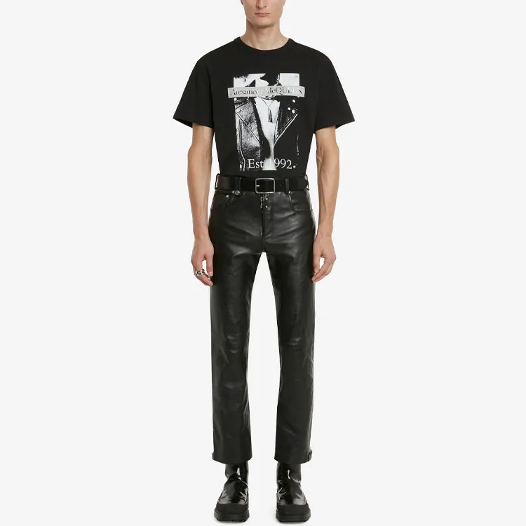 Alexander McQueen Graphic Printed Crewneck T-Shirt-2