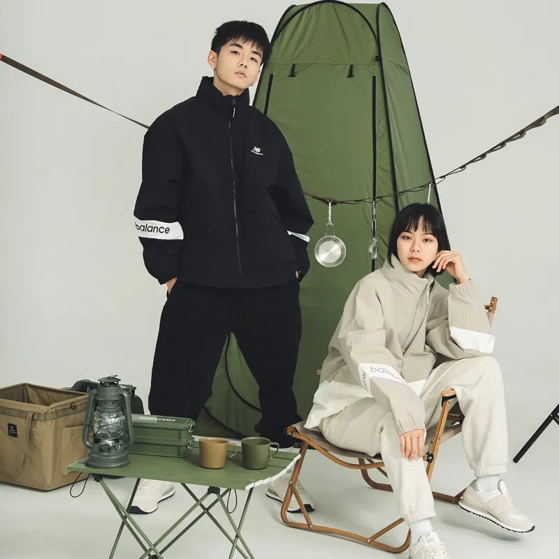 New Balance Jacket Fall And Winter Unisex Khaki-7