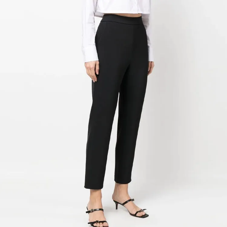 PINKO High Waist Cropped Trousers-3