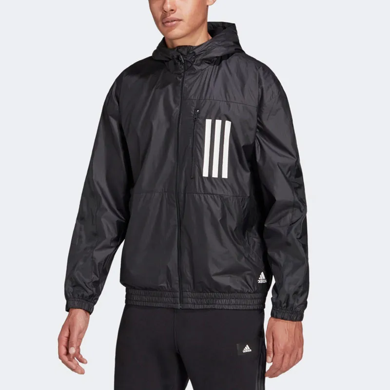 Adidas W.N.D. Jacket Men's Black-2