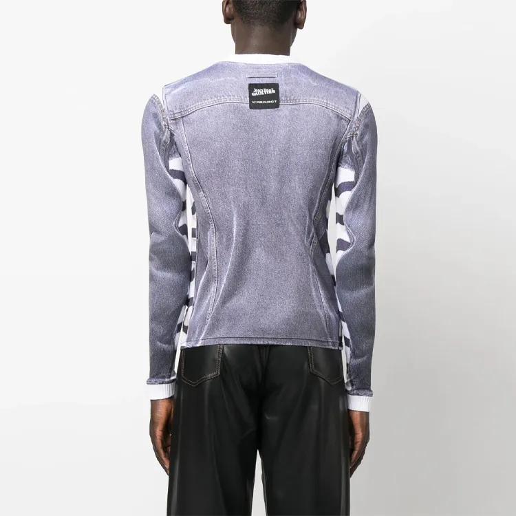 Y/Project Y Project X Jean Paul Gaultier Graphic Printed Top-2