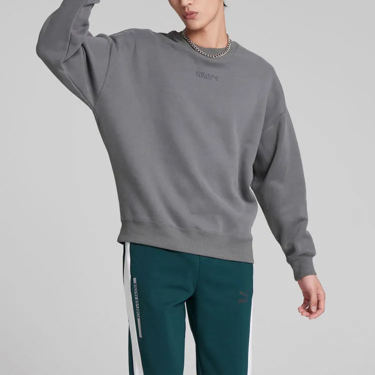 PUMA MMQ Sweatshirts Men Gray-2