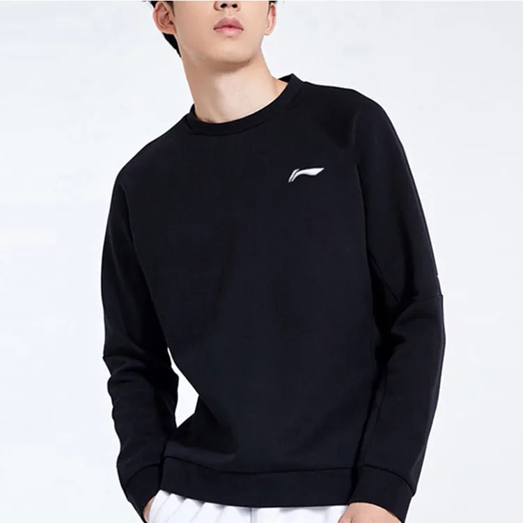 LINING Sweatshirts Men Black-4