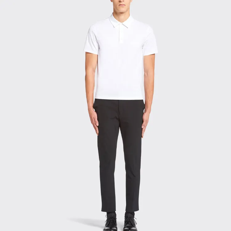 PRADA Polo Shirts Men White-1