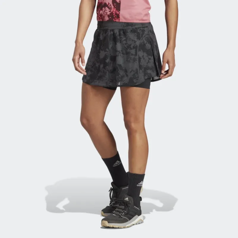 Adidas SS23 French Open Series Casual Shorts Women's Carbon Black-1