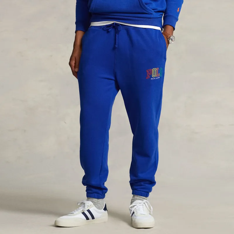 Polo Ralph Lauren Knitted Sweatpants Men's Blue-3