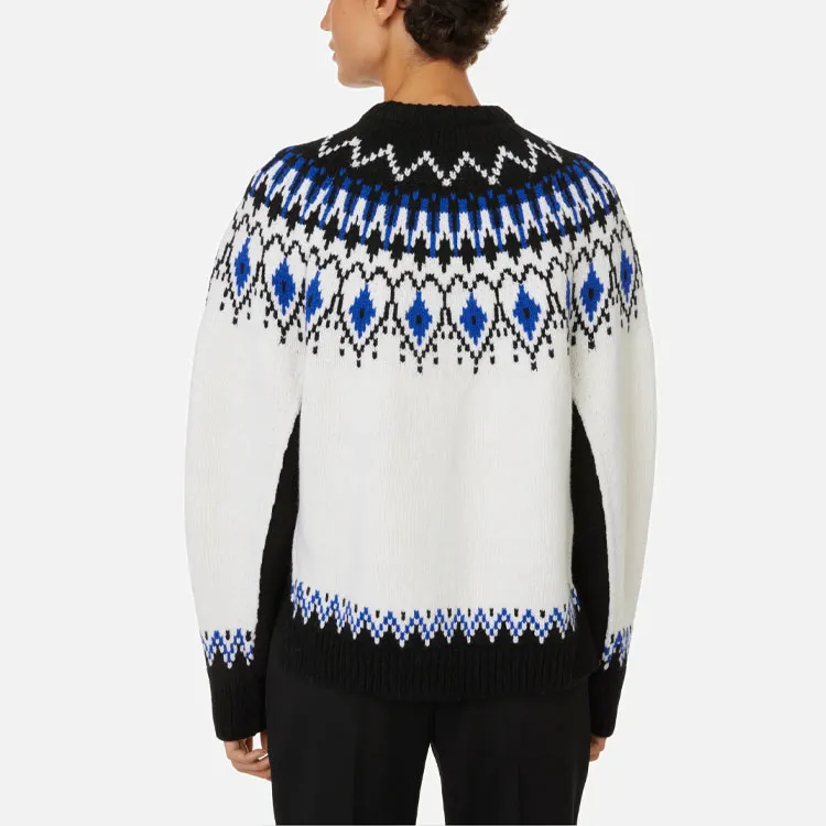 Alexander McQueen Fair-isle Intarsia Wool Jumper-3