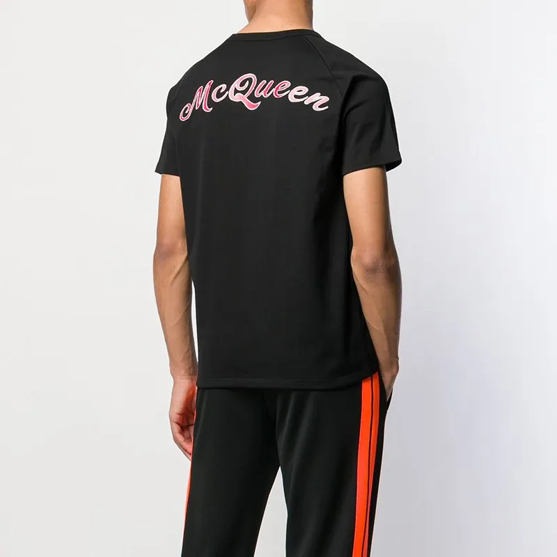 Alexander McQueen T Shirts Men Black-2
