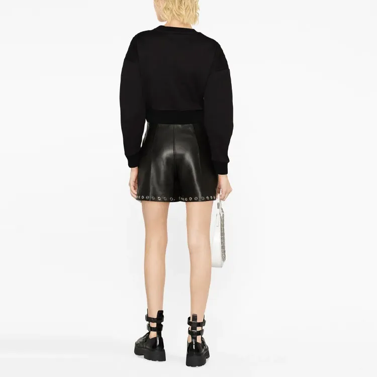 Alexander McQueen Sweatshirt Women's Black-2
