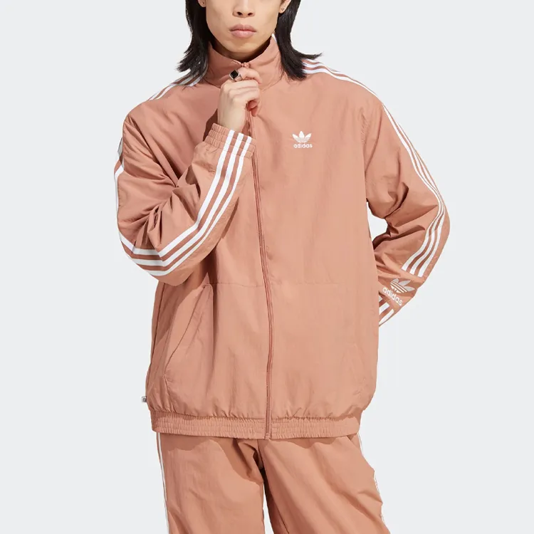 Adidas Originals Logo-embroidered High-neck Jacket-1
