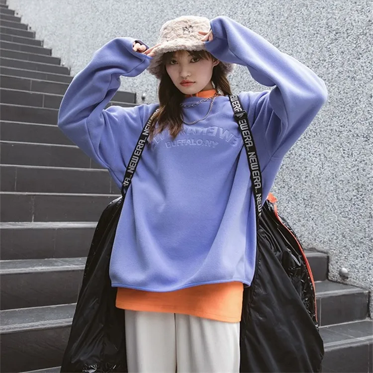 New Era Sweatshirt Unisex Light Blue-2