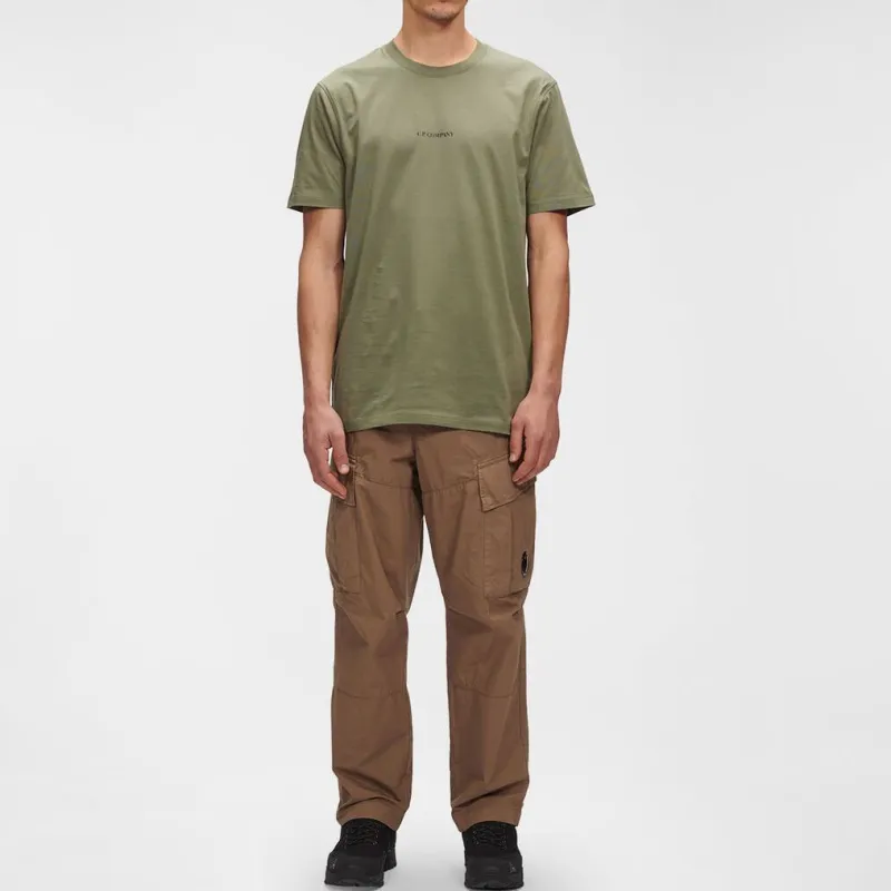 C.P.Company T Shirts Men Olive Green-1