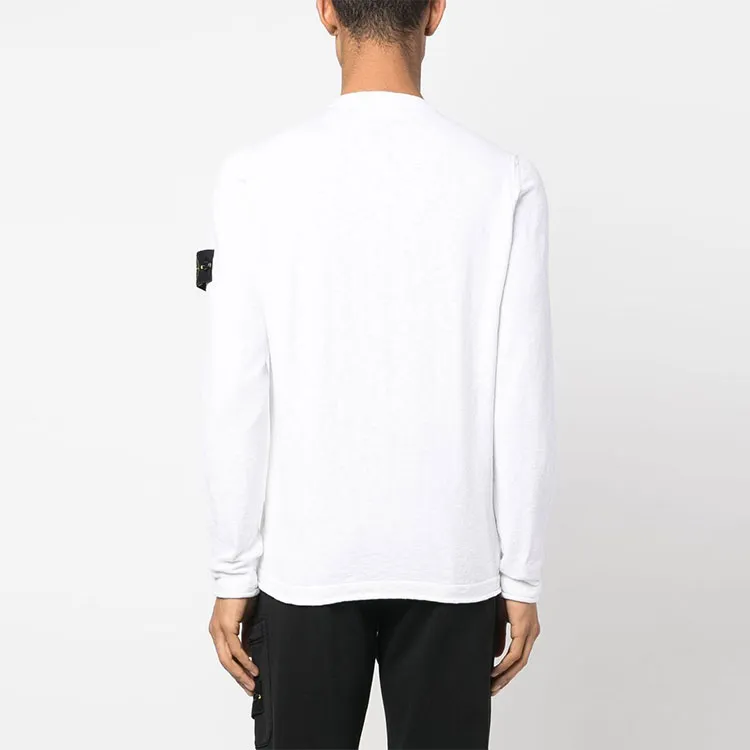 STONE ISLAND Compass badge Jersey knit Jumper-3