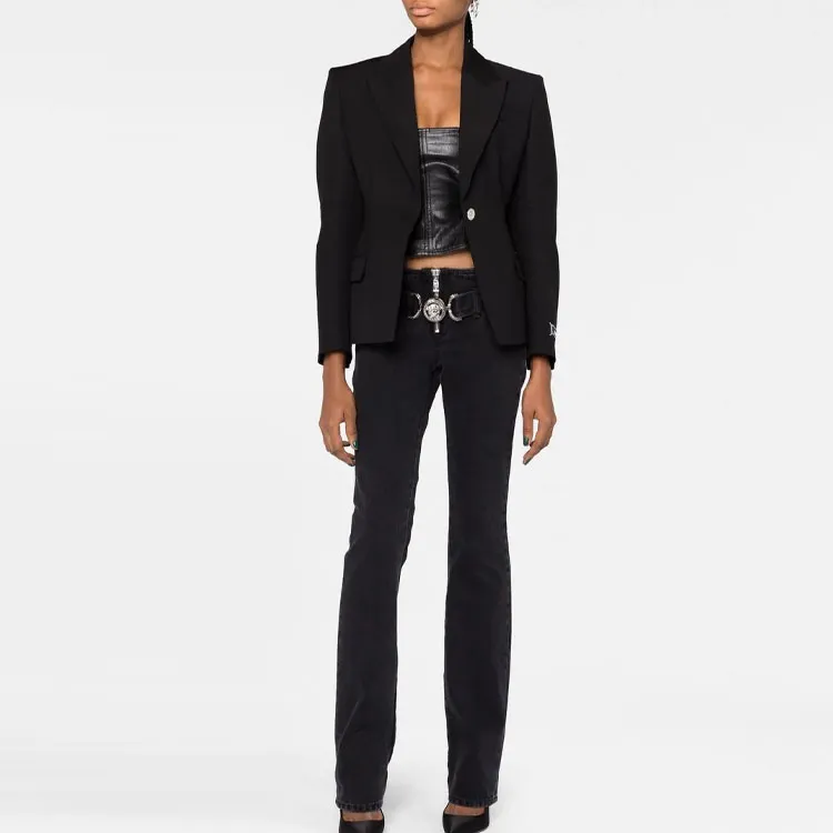 VERSACE Medusa Head Flared Jeans-1