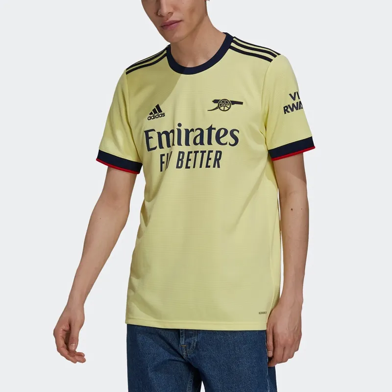 Adidas Arsenal Soccer Jerseys Men Yellow-3