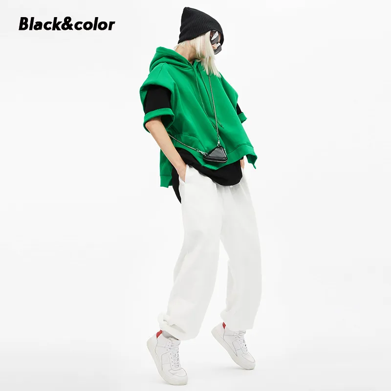 BLACK&COLOR Sweatshirt Unisex Green-3
