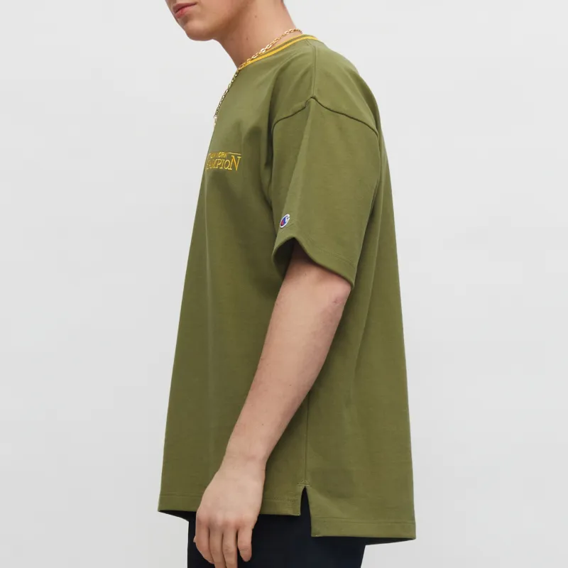 Champion Straight T Shirt Unisex-3