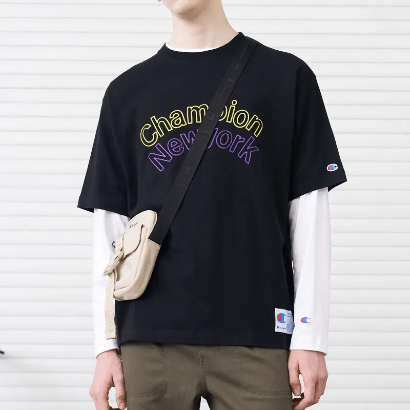 Champion Straight T-Shirt Japan Version Unisex-5